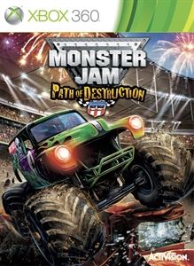 Monster Jam: Path of Destruction box art for Playstation 3
